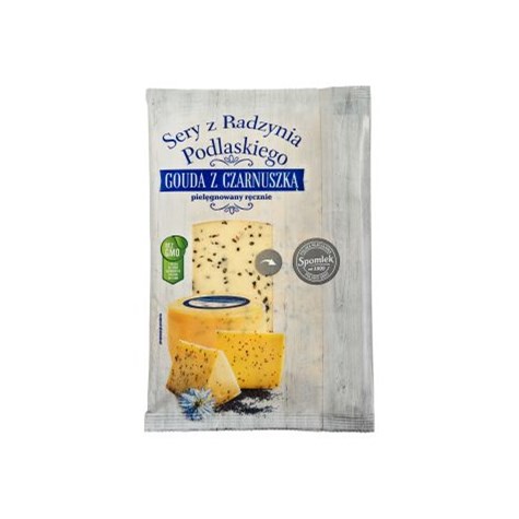 SERENADA SER PLASTRY 135g /12/ GOUDA Z CZARNUSZKĄ