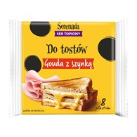 SERENADA SER TOPIONY PLASTRY GOUDA Z SZYNKĄ 130G /10/