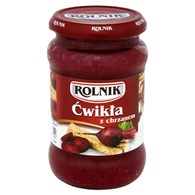 ROLNIK ĆWIKŁA Z CHRZANEM 370g/350g /6/