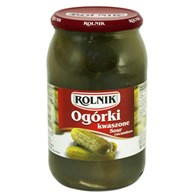 ROLNIK OGÓRKI KWASZONE 850g /450g /6/