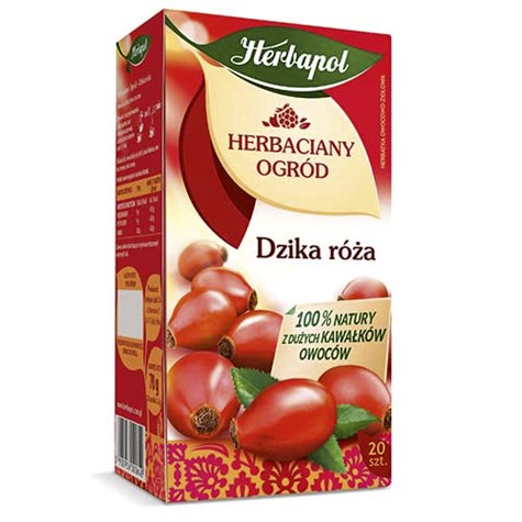 HERBAPOL HERBATA HERB OGR DZIKA RÓŻA 20 tor 80g /10/