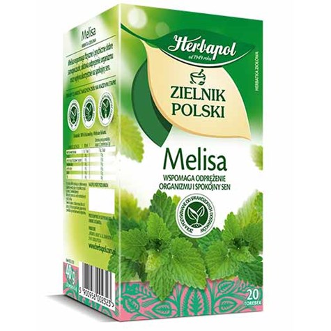 HERBAPOL HERBATA ZIELNIK POL MELISA 2gx20t 40g /12/