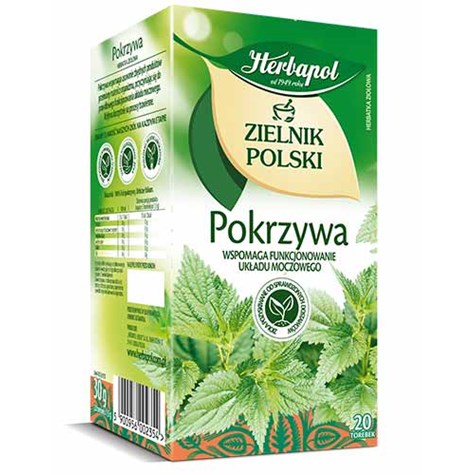 HERBAPOL HERBATA ZIELNIK POL POKRZYWA 1,5gx20t /12/