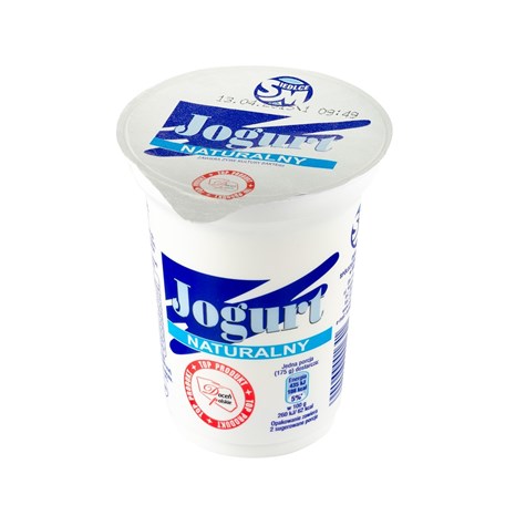 SIEDLCE JOGURT NATURA 350g  /12/