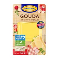 WŁOSZCZOWA PLASTRY O/Z GOUDA 150g /10/