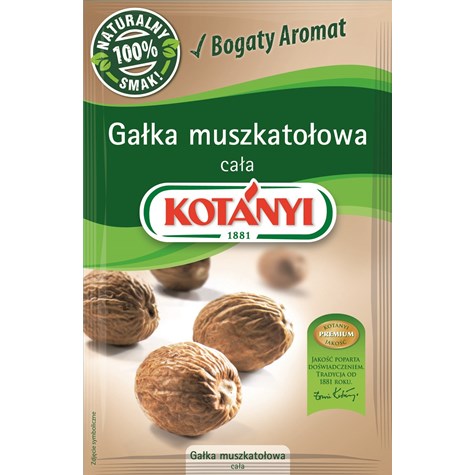 KOTANYI GAŁKA MUSZKATAŁOWA 8g/13 Cała