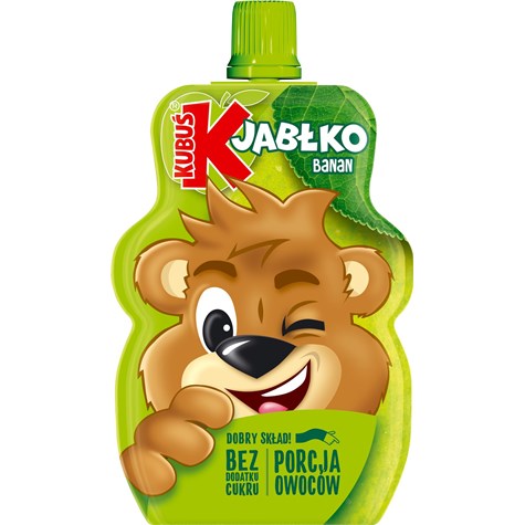 KUBUŚ MUS JABŁKOWY 100g /12/