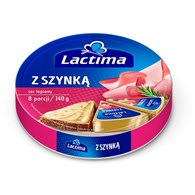 LACTIMA TOPIONE KRĄŻKI SZYNKA 140g /24/