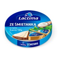 LACTIMA TOPIONE KRĄŻKI ŚMIETANKA 140g /24/