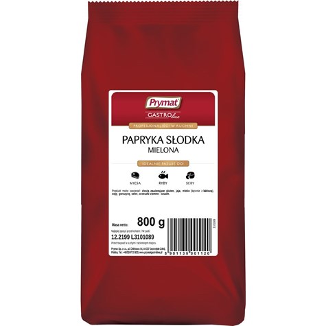 PRYMAT PAPRYKA SŁODKA 800g /10/ torba