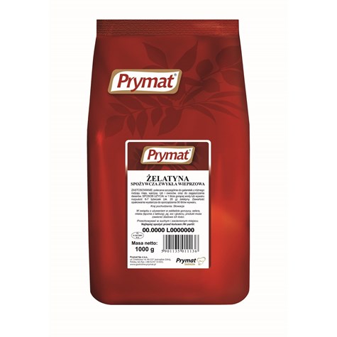 PRYMAT ŻELATYNA 1kg /10/ torba