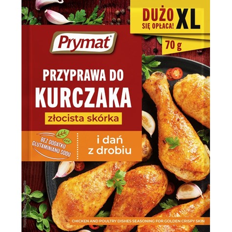 PRYMAT PRZYPR. DO KURCZAKA ZŁOCISTA SKÓRKA 70G /18/