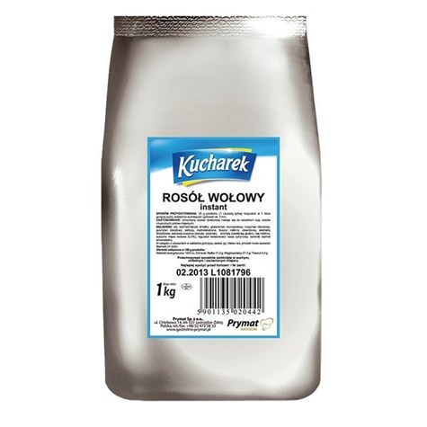 PRYMAT ROSÓŁ WOŁOWY INSTANT 1kg /10/ torba