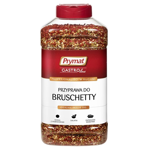 PRYMAT BRUSCHETTA POMID SUSZ Z BAZ I CZOS 500g /9/