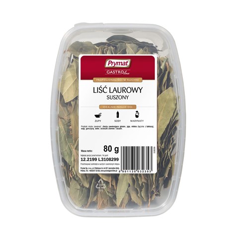 PRYMAT LIŚĆ LAUROWY 80g /10/ pudełko