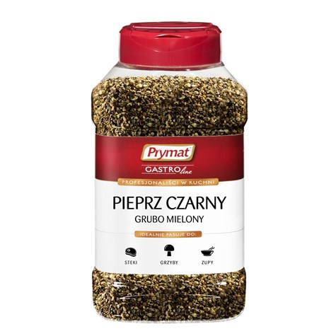 PRYMAT PIEPRZ CZARNY GRUBOMIELONY 320g /6/ pet