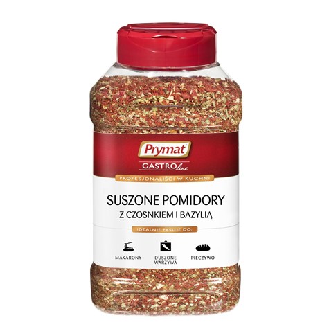 PRYMAT POMIDORY SUSZ Z BAZ I CZOS 350g /6/ pet