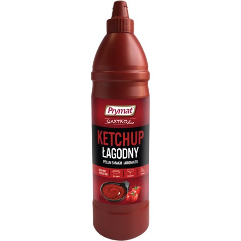 PRYMAT KETCHUP ŁAGODNY 1kg /6/ PET