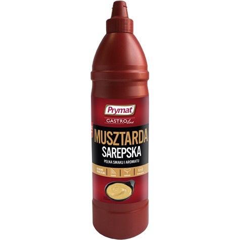 PRYMAT MUSZTARDA SAREPSKA 1kg /6/ PET