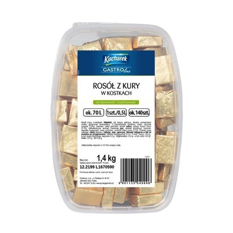 PRYMAT ROSÓŁ Z KURY W KOSTKACH 1400g/8 pudełko
