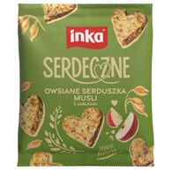 INKA SERDECZNE OWSIANE SERDUSZKA Z JABŁKIEM 50g x 15szt.