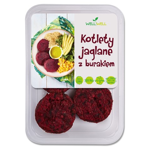 WELL KOTLETY JAGLANE Z BURAKIEM 190g /5/