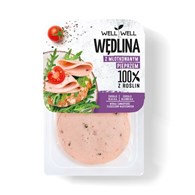 WELL WĘDLINA ROŚLINNA Z MŁOTKOWANYM PIEPRZ 100g /8/