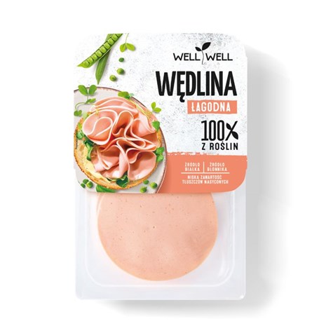 WELL WĘDLINA ROŚLINNA ŁAGODNA 100g /8/