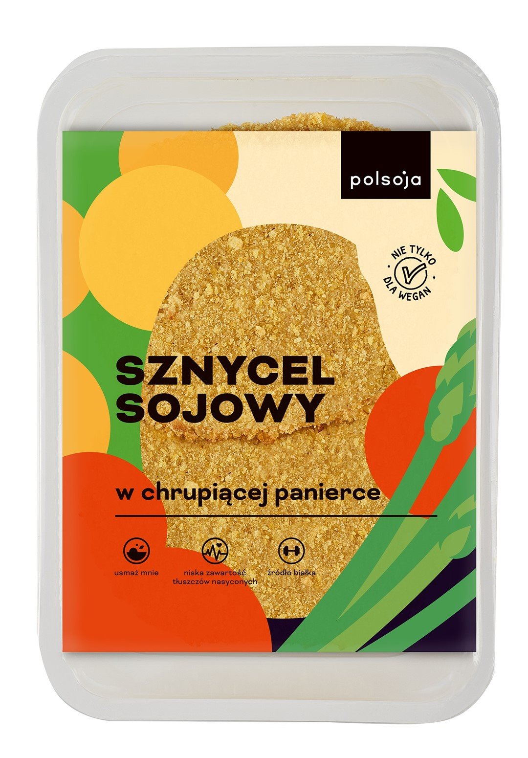 POLSOJA SZNYCEL SOJOWY W PANIERCE 200g/5