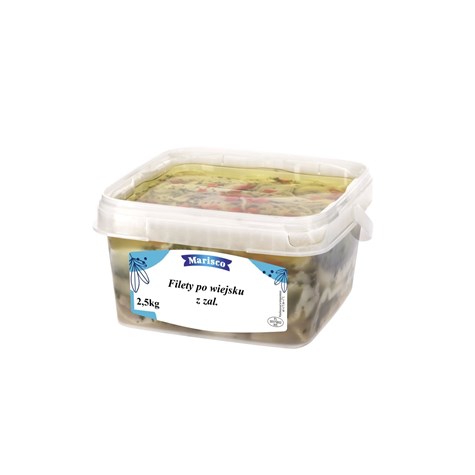 FILETY ŚLEDZIOWY WIEJSKI Z CEB 2,5/2 kg MARISCO