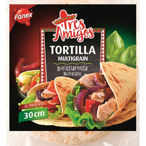 FANEX TORTILLA WIELOZIARNISTA 18x30cm 1620g /6/