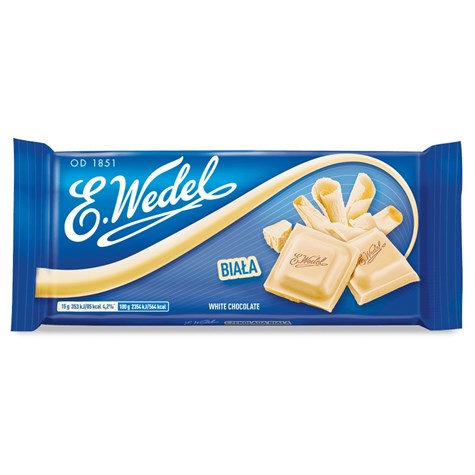 WEDEL CZEKOLADA BIAŁA 80g /22/