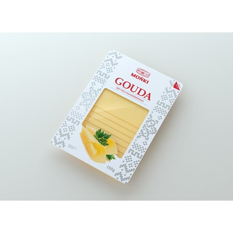 MOŃKI SER PLASTRY 150g GOUDA /12/