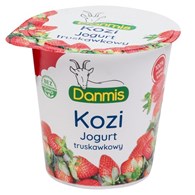 DANMIS JOG KOZI TRUSKAWKA 125g /6/