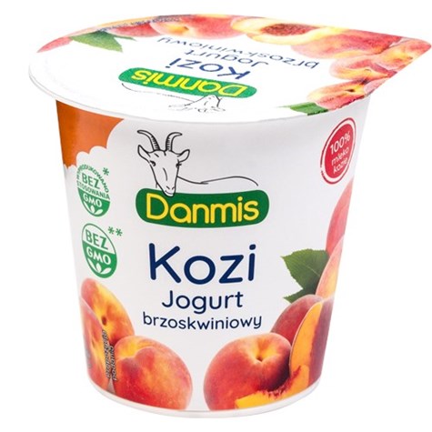 DANMIS JOG KOZI BRZOSKWINIA 125g /6/