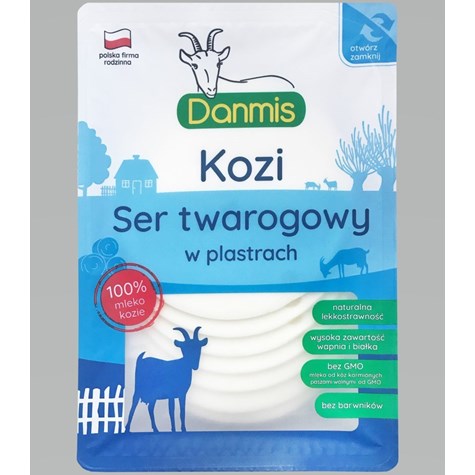 DANMIS SER KOZI TWAROGOWY PLASTRY 100g /10/