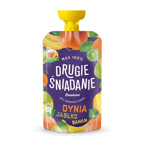 DAWTONA MUS DYNIA-JABŁKO-BANAN 100g /12/