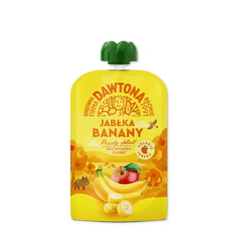DAWTONA MUS JABŁKO-BANAN 100G /12/