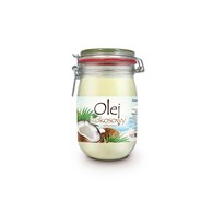 CD OLEJ KOKOSOWY RAFINOWANY 900g /4/ słoik z klamrą