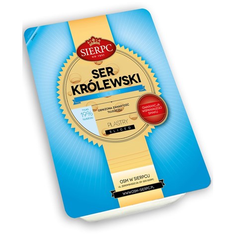 SIERPC SER PLASTRY KRÓLEWSKI LIGHT 150g/15