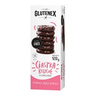 GLUTENEX CIASTKA KRUCHE W CZEKOLADZIE 120g /12/