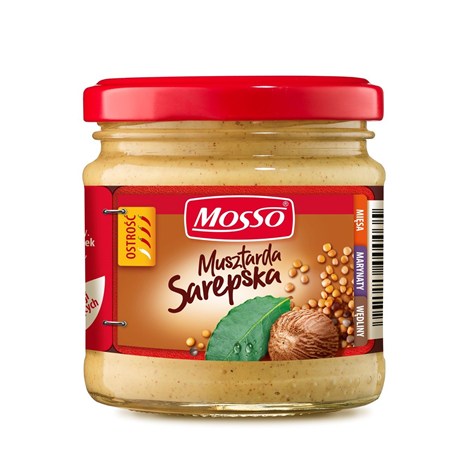 MOSSO MUSZTARDA SAREPSKA 200ml/180g /6/