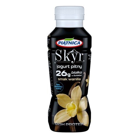 PIĄTNICA JOGURT 360ml SKYR PITNY W.BIAŁK WANIL /12/