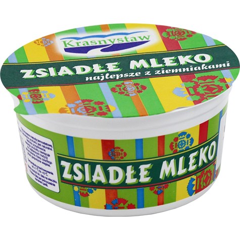 KRASNYSTAW MLEKO ZSIADŁE 400g /6/ miska