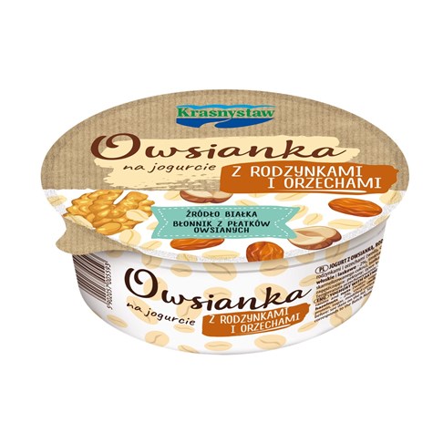 KRASNYSTAW OWSIANKA ORZECHOWA Z RODZ. 250g /6/ miska