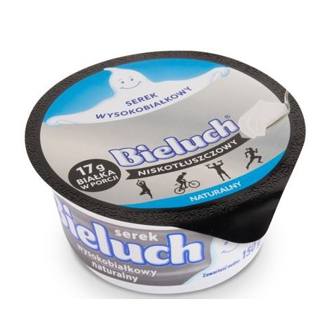 BIELUCH SEREK NATURA WYSOKOBIAŁKOWY 150g /12/