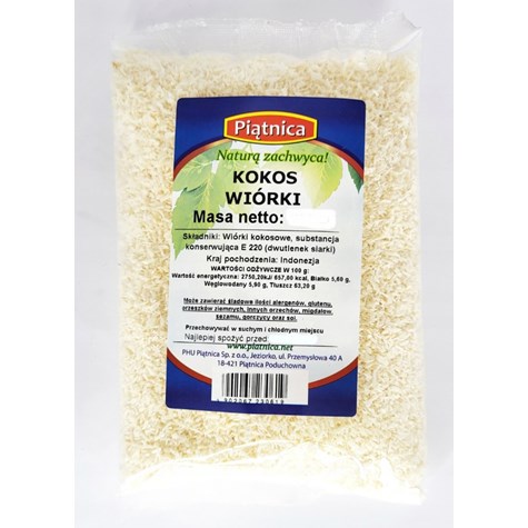 PIATNICA WIÓRKI KOKOSOWE 0,5kg /12/
