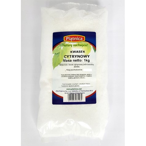 PIATNICA KWASEK CYTRYNOWY 1kg /10/