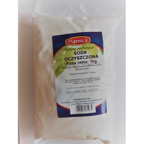 PIATNICA SODA OCZYSZCZONA 1kg /10/