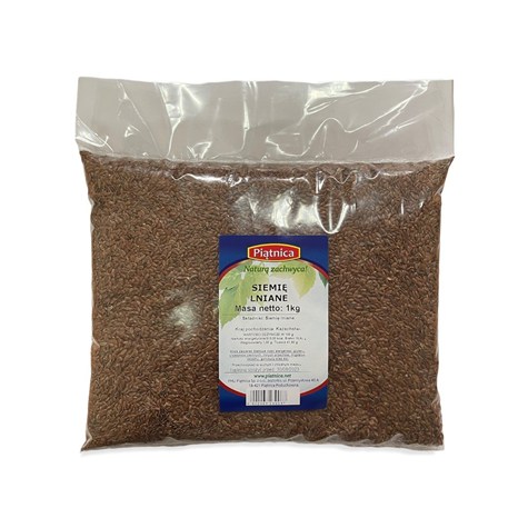 PIĄTNICA SIEMIE LNIANE 1kg /12/